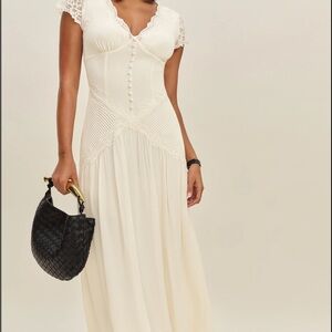 Reformation Arianne Midi Dress (size 4)